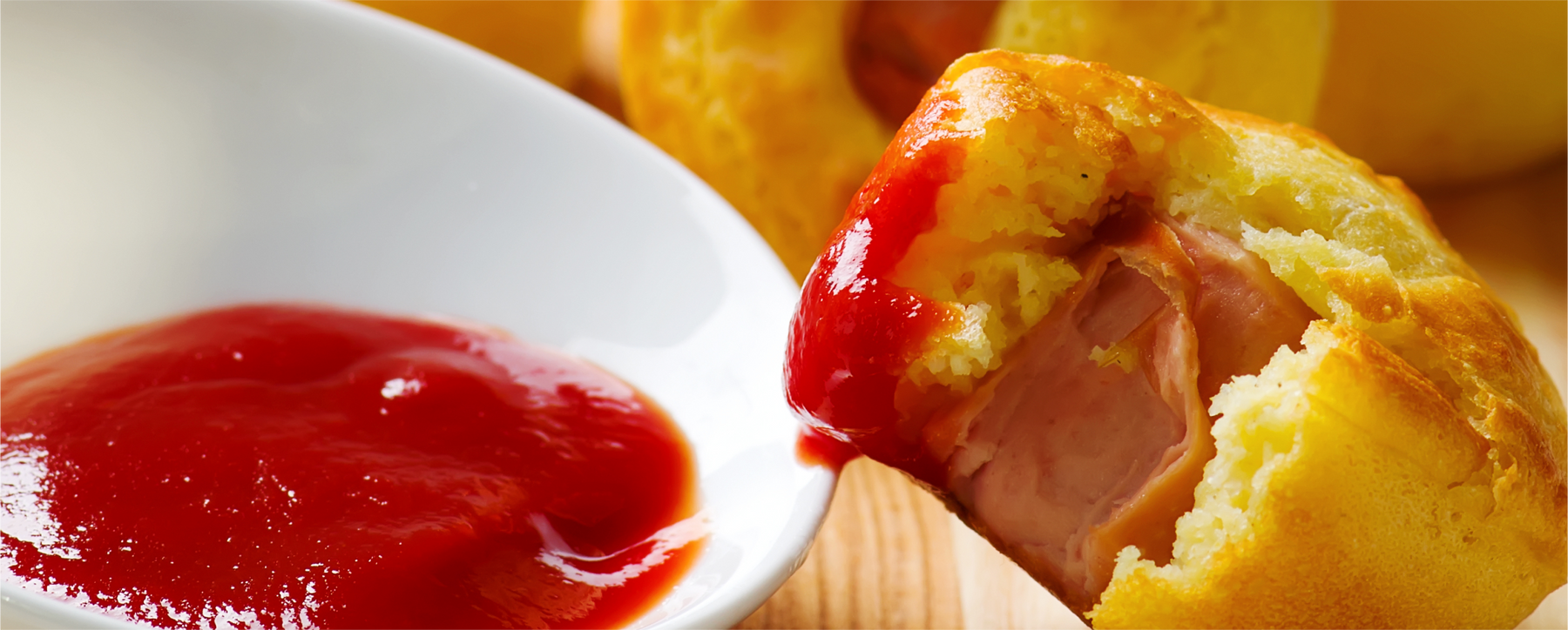 Cheddar Corn Dog Muffins