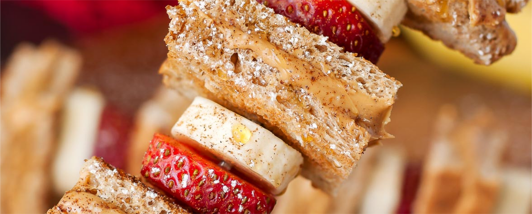 Peanut Butter & Jelly on a Stick
