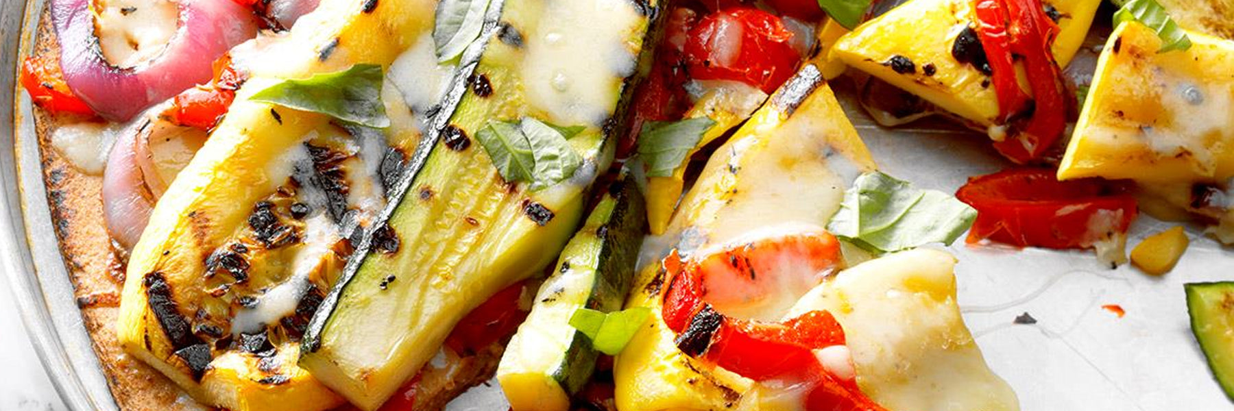 Grilled Garden Veggie Pizza