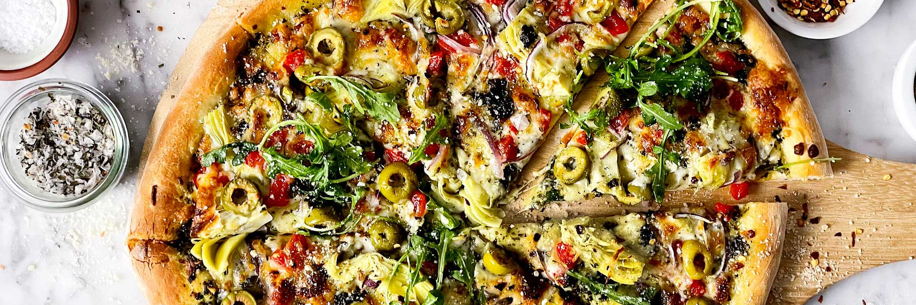 Mediterranean Pizza