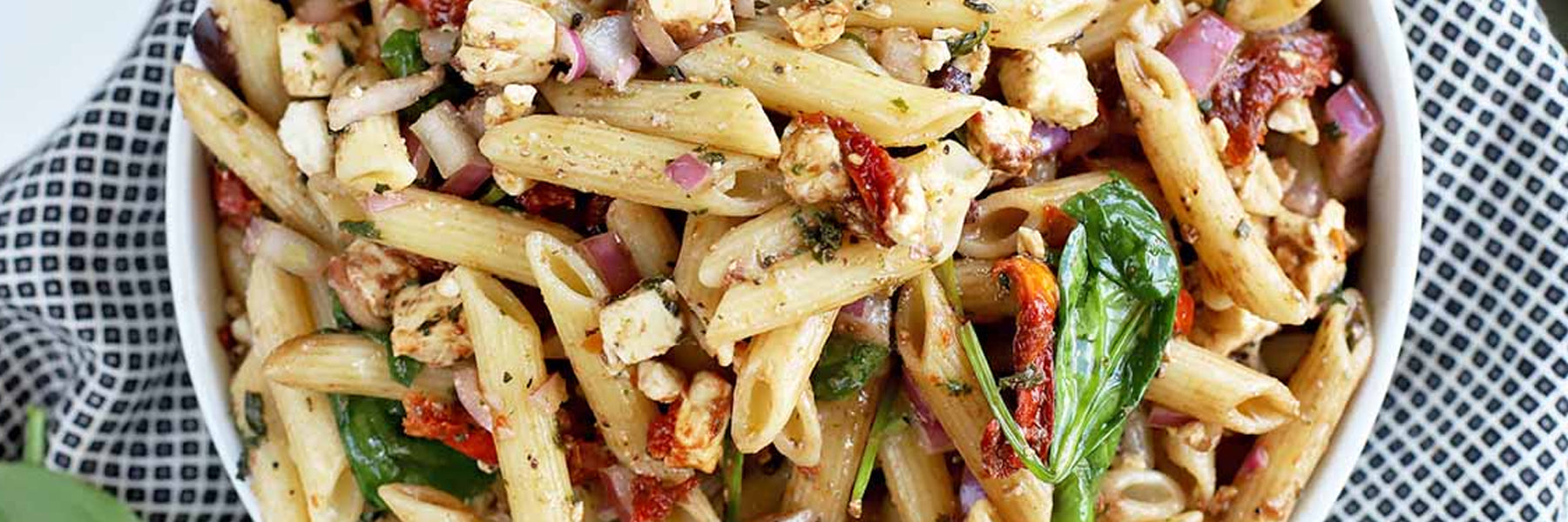 Spinach Feta Chicken Penne