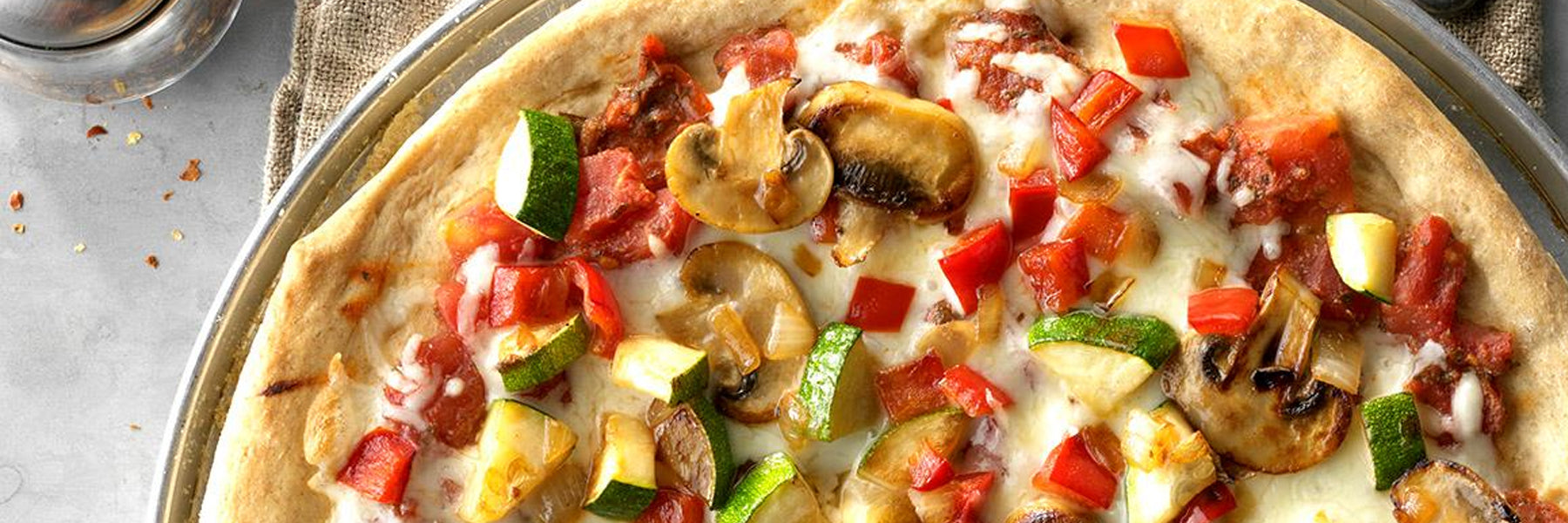Whole Wheat Veggie Pizza