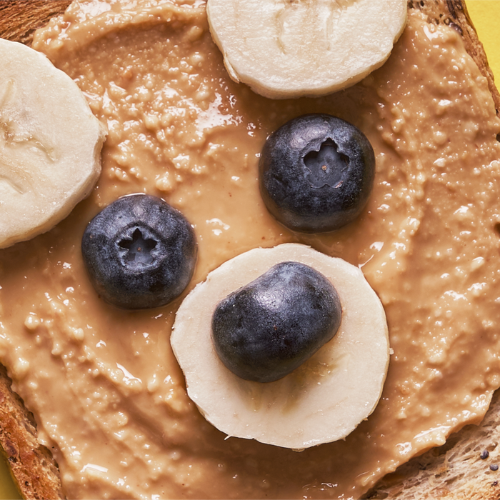 Berry Peanut Butter & Banana Sandwiches