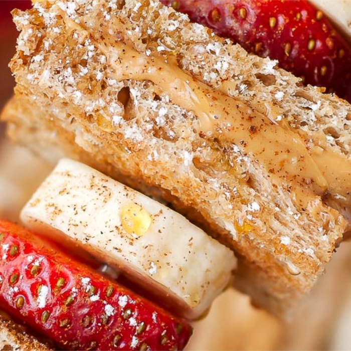 Peanut Butter & Jelly on a Stick