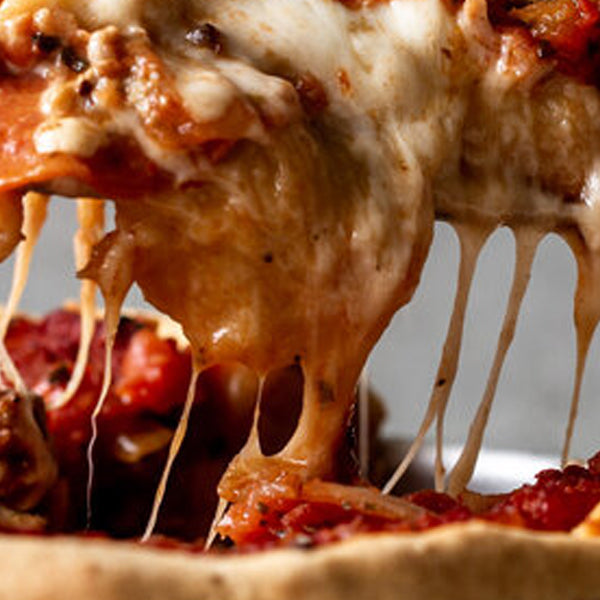 Deep-dish Sausage Pizza
