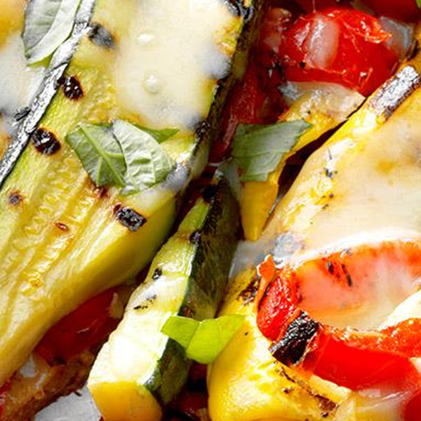 Grilled Garden Veggie Pizza