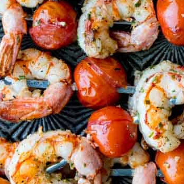 Lemony Shrimp & Tomatoes
