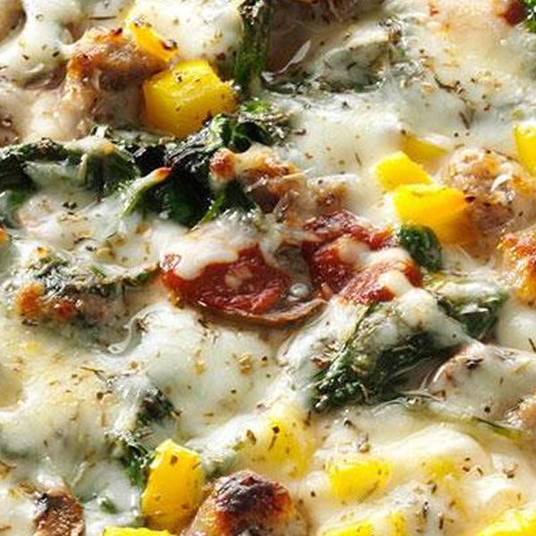 Pepper Sausage Pizza