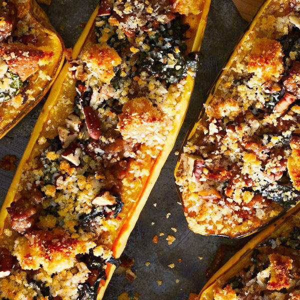 Sausage-stuffed Butternut Squash