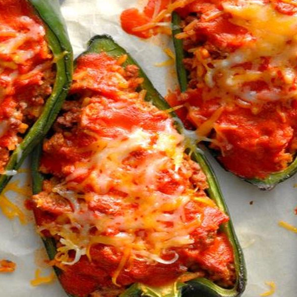 Stuffed Poblanos