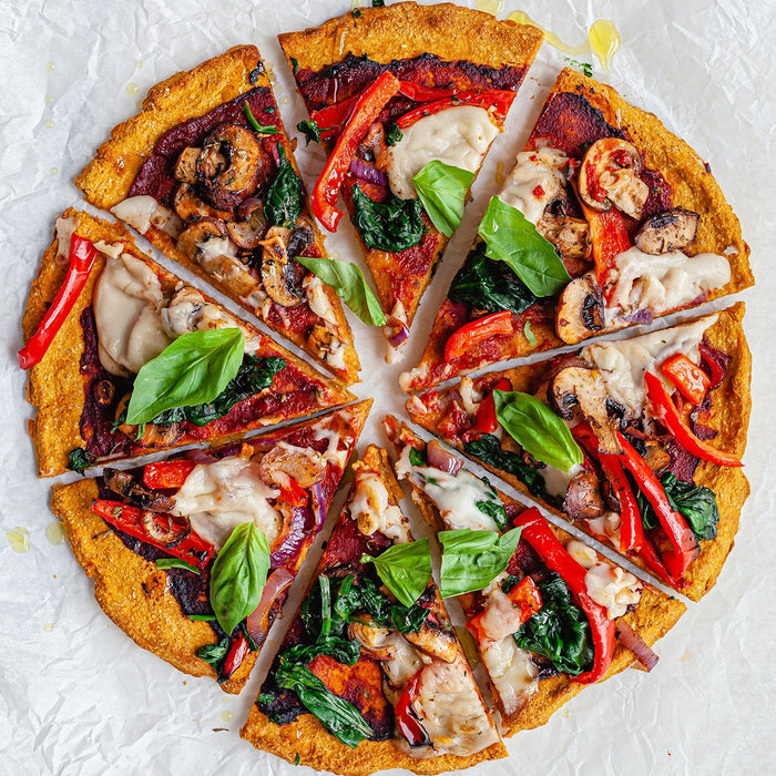 Sweet Potato Crust Pizza