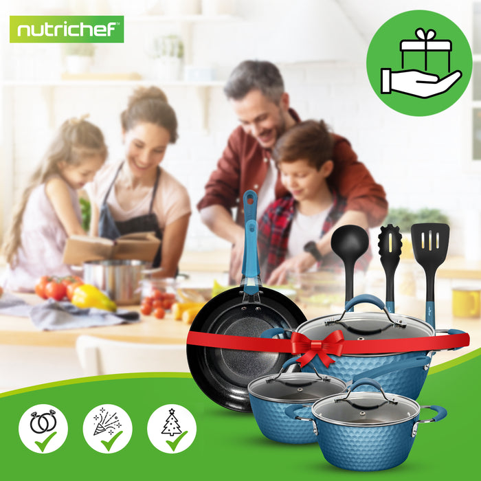 11pc non stick cookware set