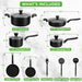 13pc cookware set