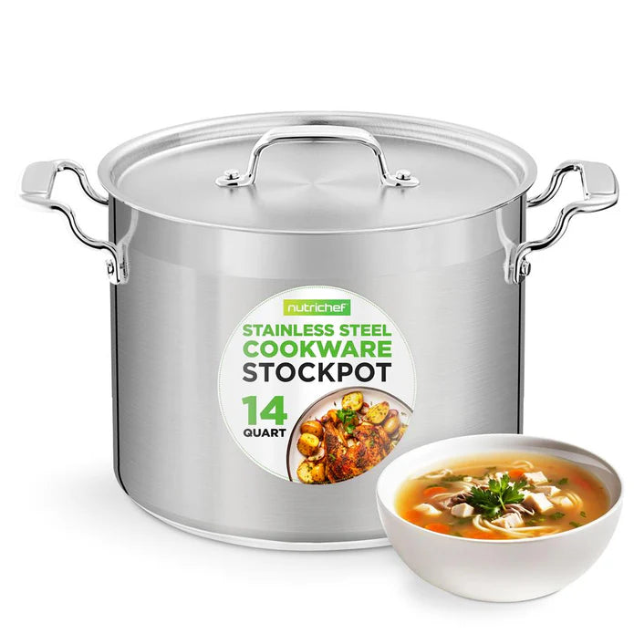 14qt stainless steel stockpot