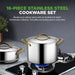 16pc cookware set