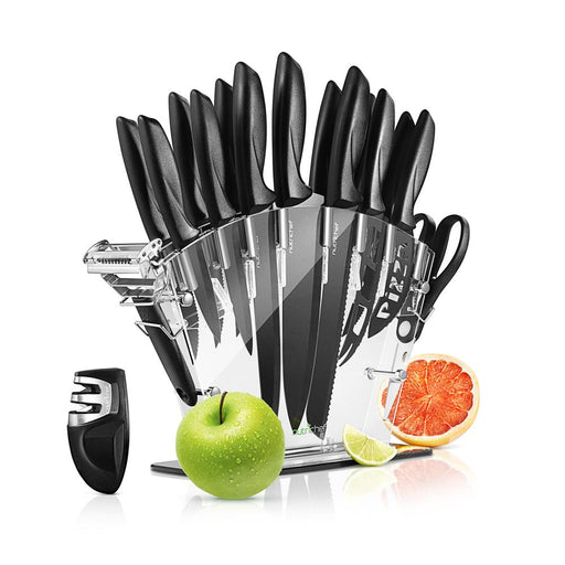 17pc knife set