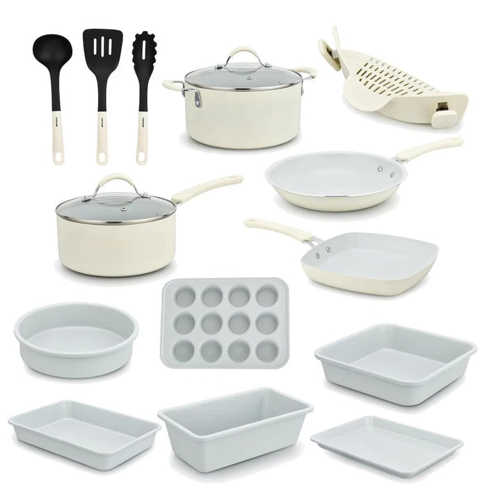 20pc nonstick cookware set