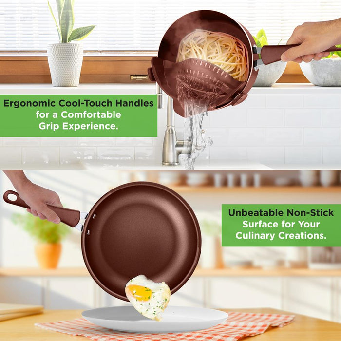 20pc nonstick cookware set