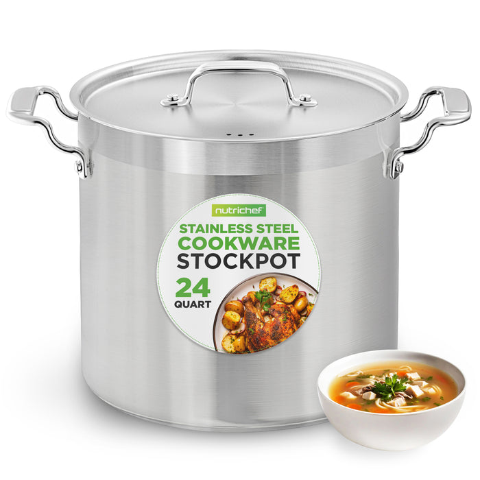 24qt stainless steel stockpot