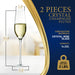 2pc champagne flutes