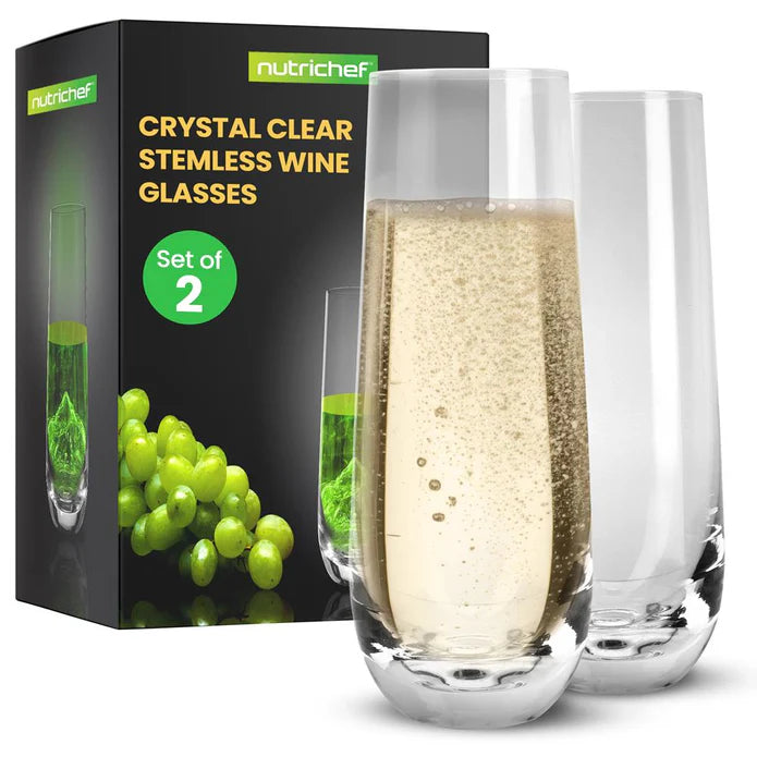 crystal champagne flutes