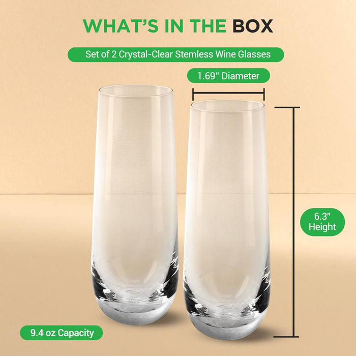 crystal champagne flutes