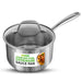 2qt stainless steel saucepan