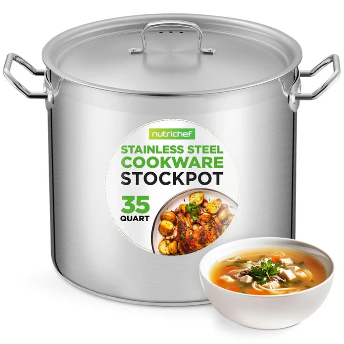 35qt stainless steel stockpot