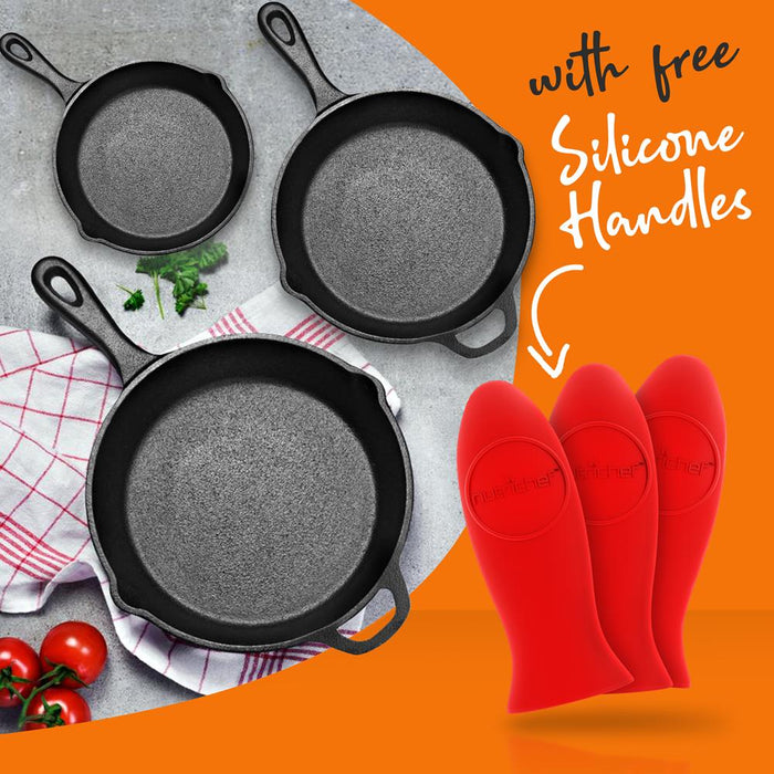 3pc skillet set