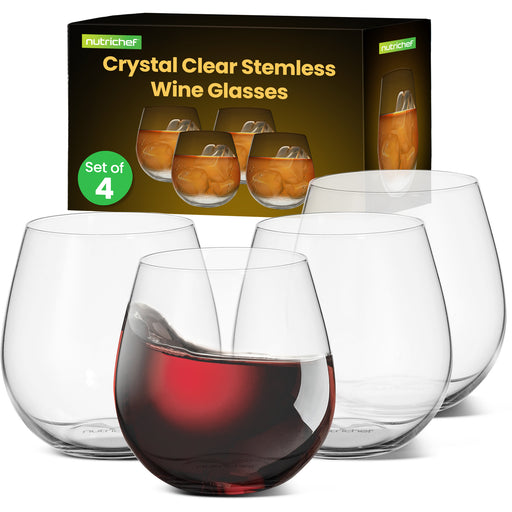 crystal wine glasses