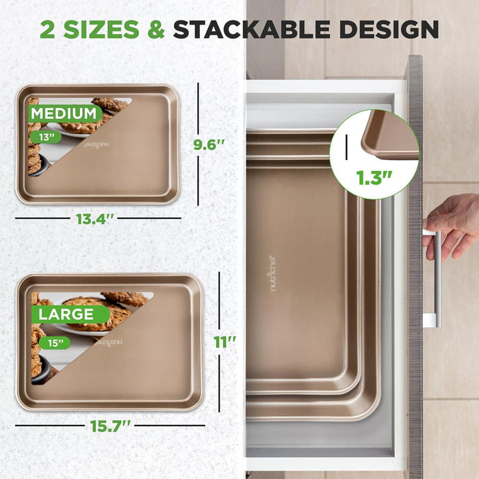 Plaques de cuisson antiadhésives pour four 