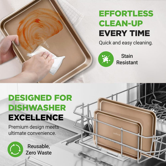 Plaques de cuisson antiadhésives pour four 