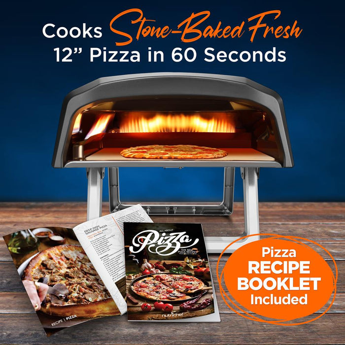 Portable Outdoor Pizza Oven - Gas Fired, Fire & Stone Outdoor Pizza Oven