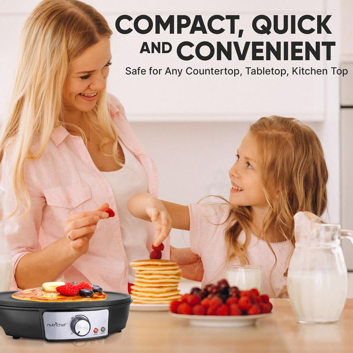 Electric Crepe Maker / Griddle, Hot Plate Cooktop