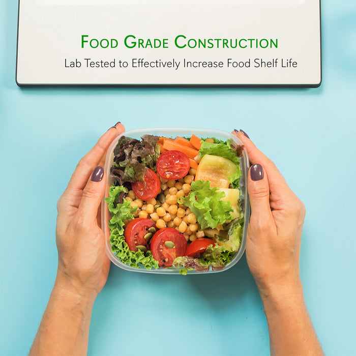Récipient de Scellage Sous Vide de Cuisine - Accessoire de Boîte Alimentaire à Scellage d'Air (2+ Litres) 