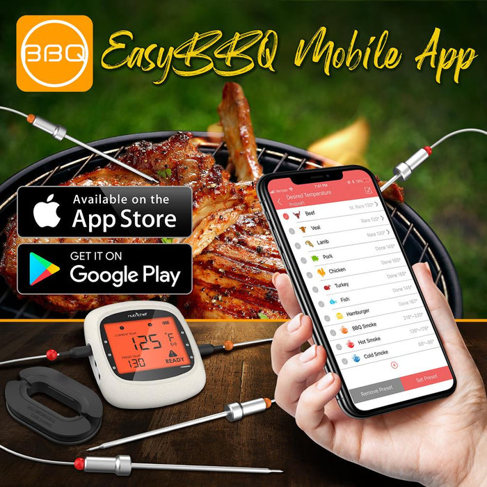 Bluetooth Wireless Bbq Digital Thermometer