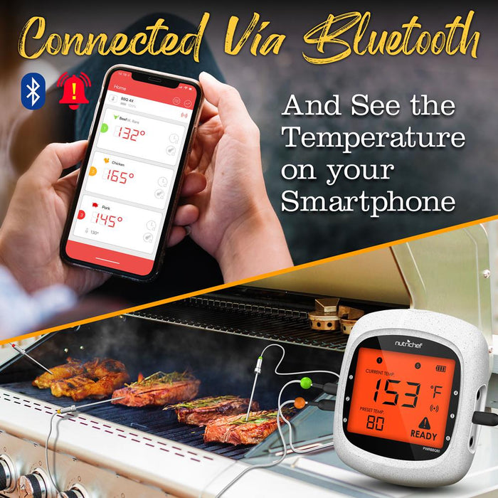 Bluetooth Wireless Bbq Digital Thermometer