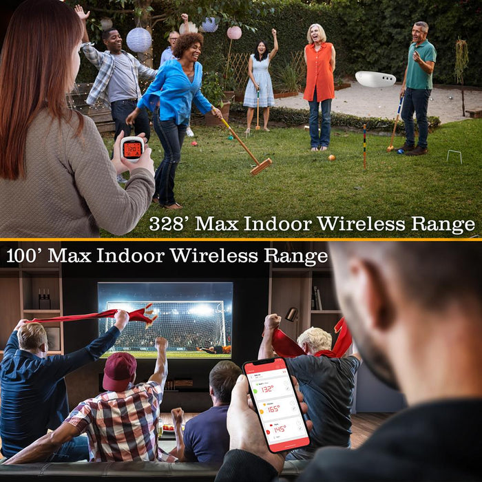 Bluetooth Wireless Bbq Digital Thermometer