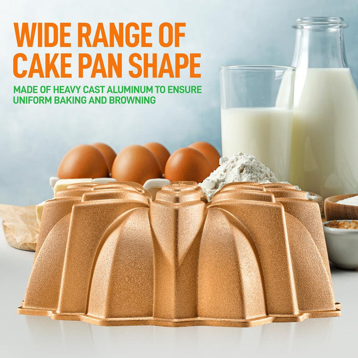 bloom fluted cake pan