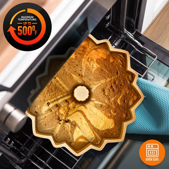 bloom fluted cake pan