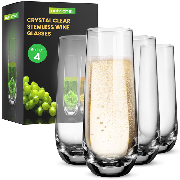crystal champagne flutes