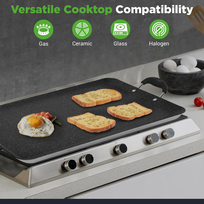 double burner griddle