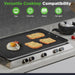 double burner griddle