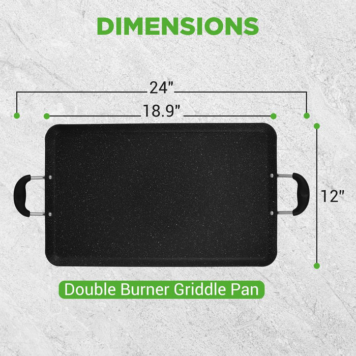double burner griddle