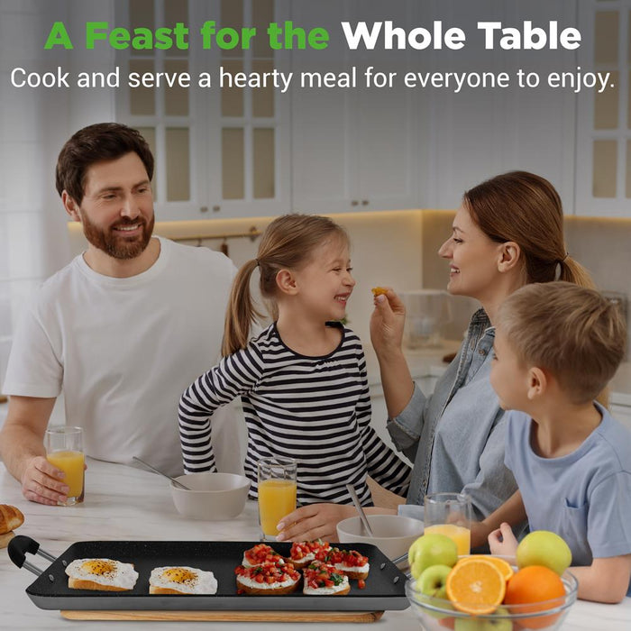 double burner griddle