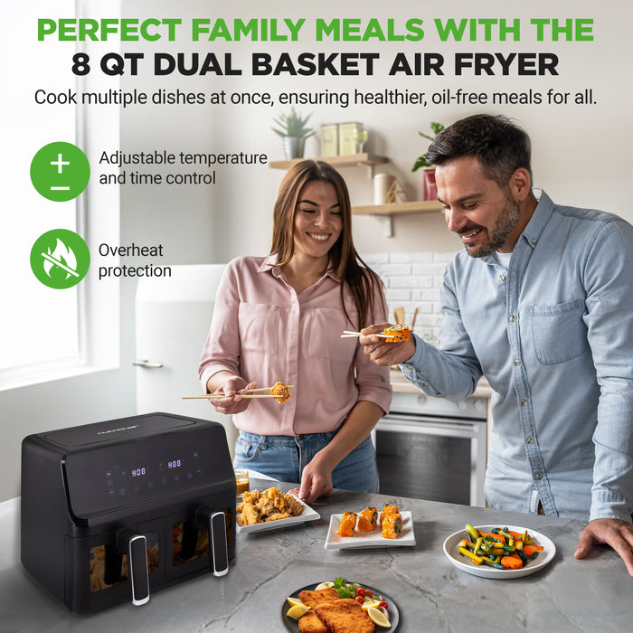 dual basket air fryer