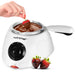electric chocolate melting fondue set