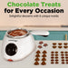 electric chocolate melting fondue set