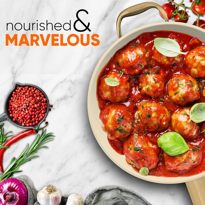 non stick frying pan helper handle 