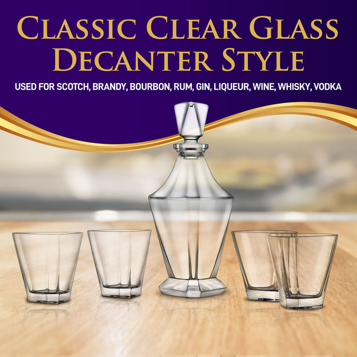 whiskey decanter set